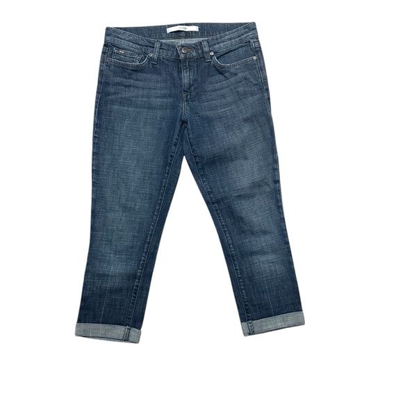 Joe's Jeans Tibbie Rolled Crop Wild Collection Stretch Denim Jeans 26 - Picture 8 of 8